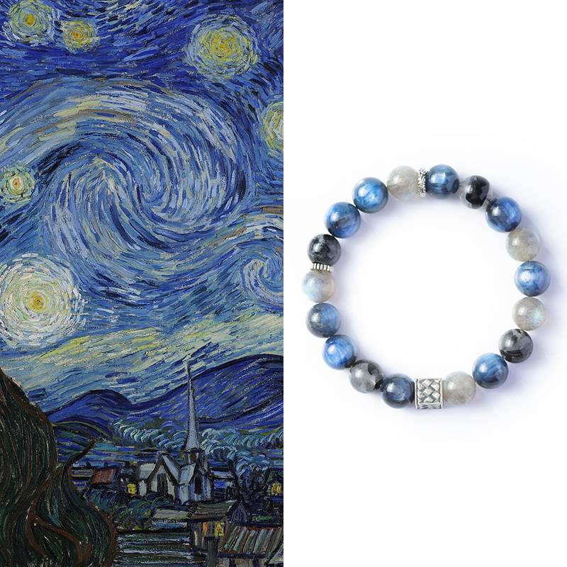Van Gogh Starry Sky Series Crystal Bracelet
